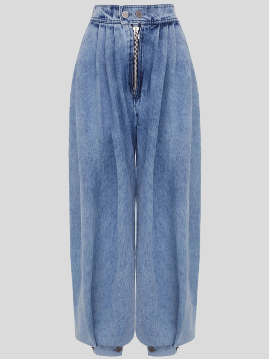 Una High Waist Balloon Jeans