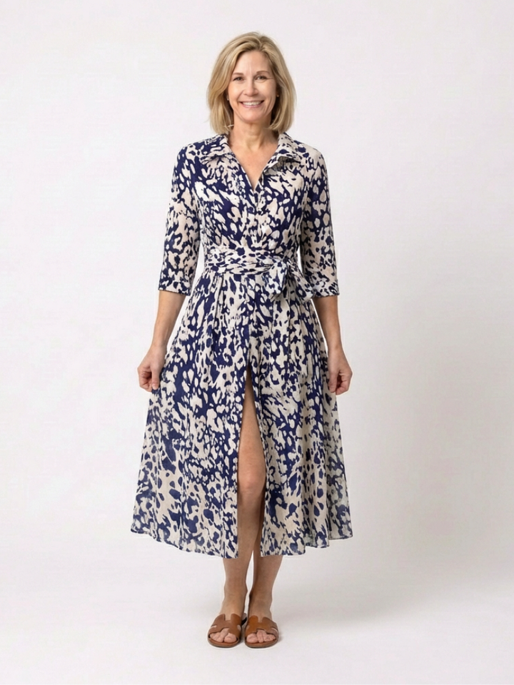 Celeste | Polished Midi Dress