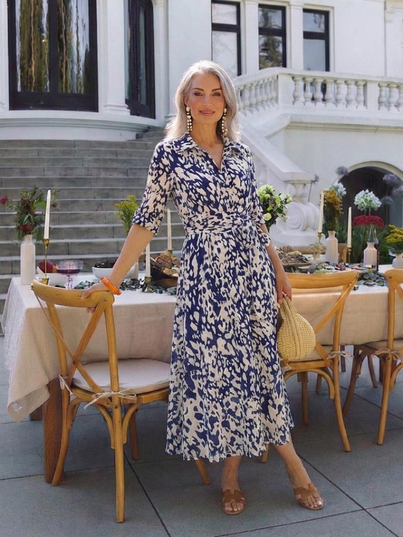 Celeste | Polished Midi Dress