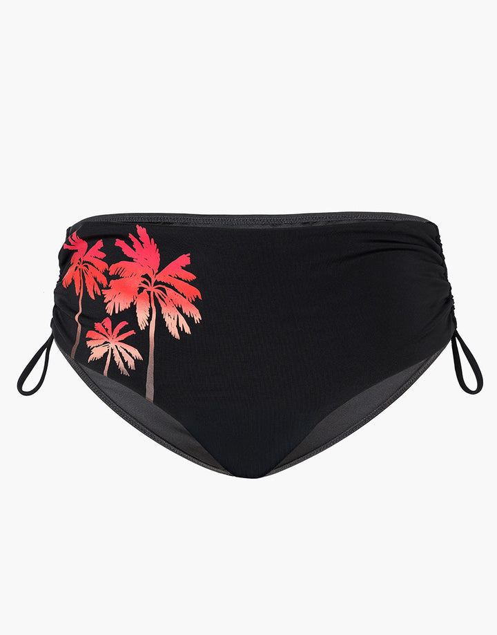 Printed High-Waist Shaping Swim Brief