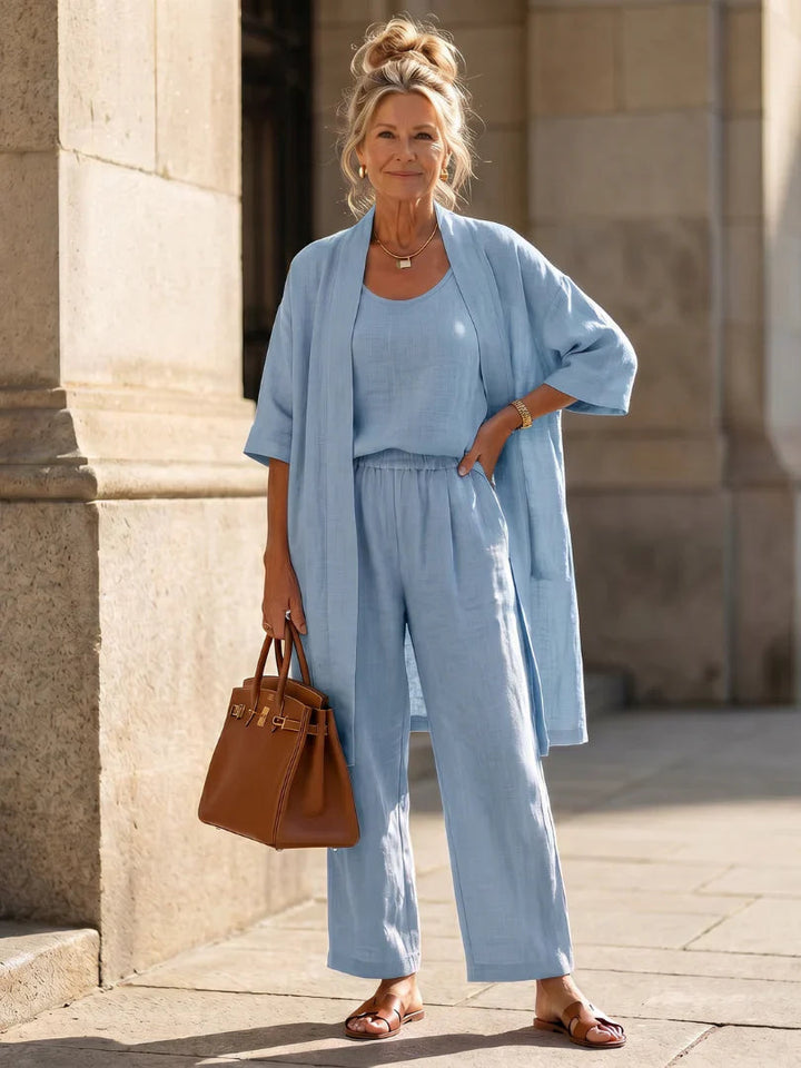 Linnea | Lightweight Cardigan Set