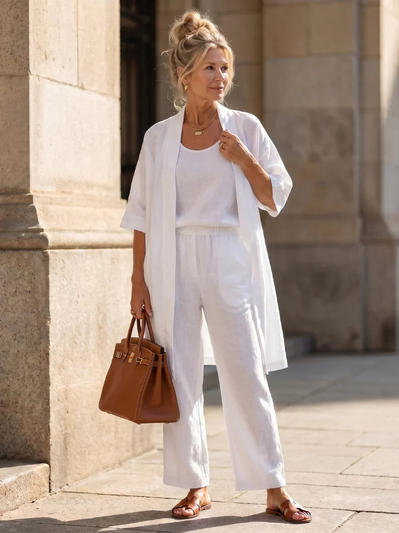 Linnea | Lightweight Cardigan Set