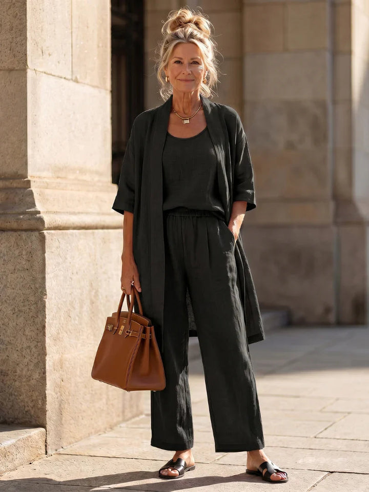 Linnea | Lightweight Cardigan Set