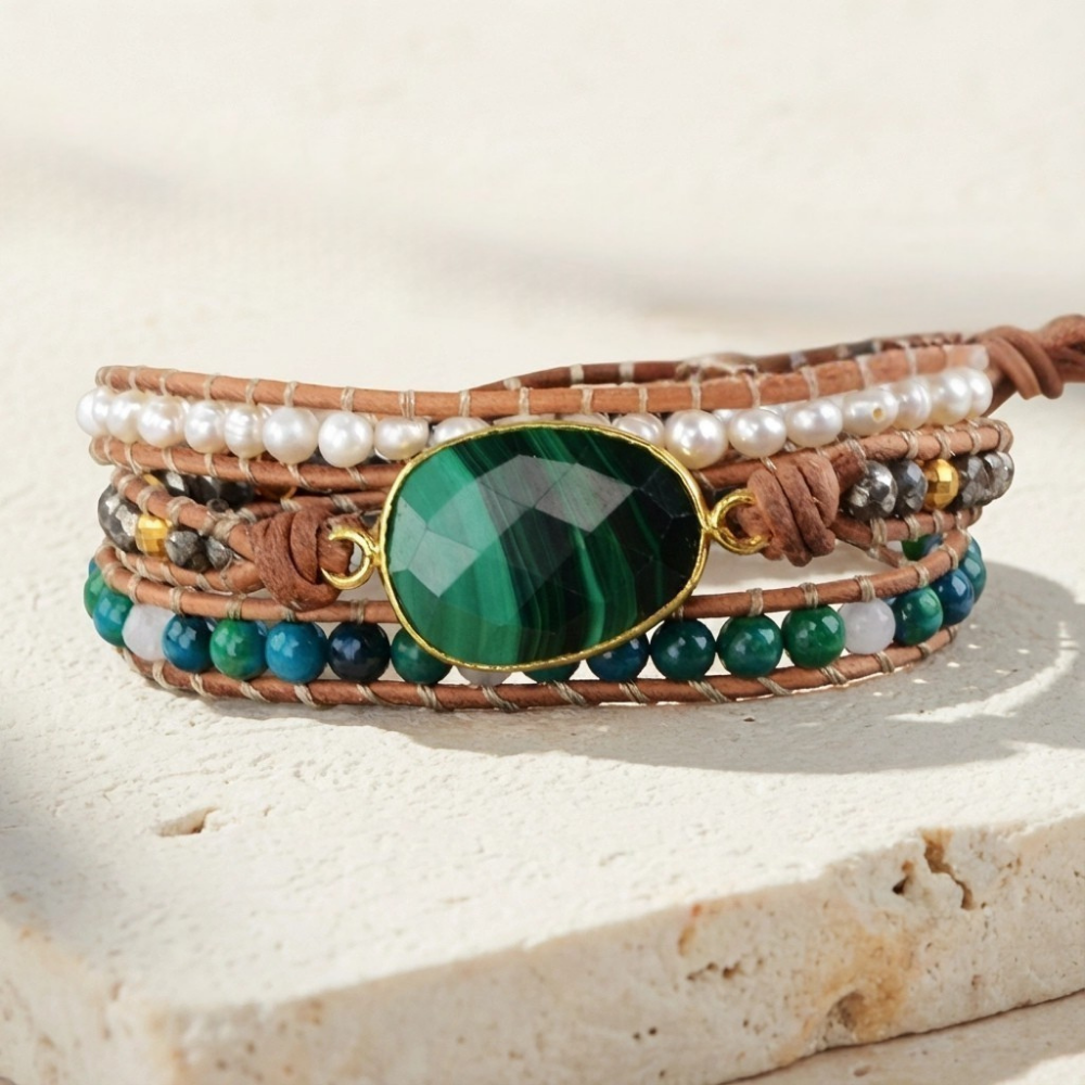 Elegant Pearl Power Bracelet