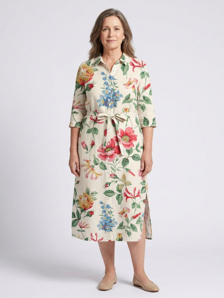 Ophelia | Polished Midi Dress
