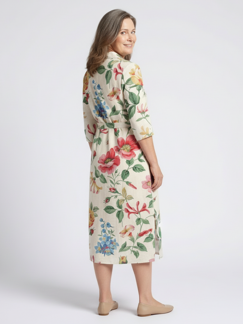 Ophelia | Polished Midi Dress