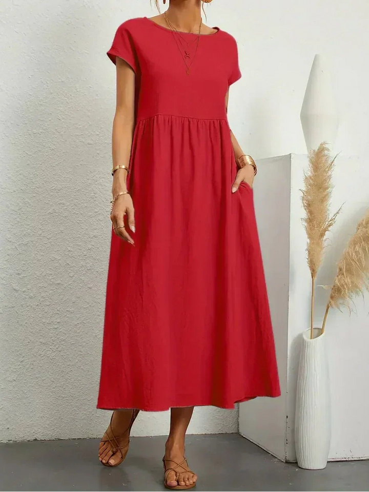 Anna™ – Elegant and Comfortable Midi Dress