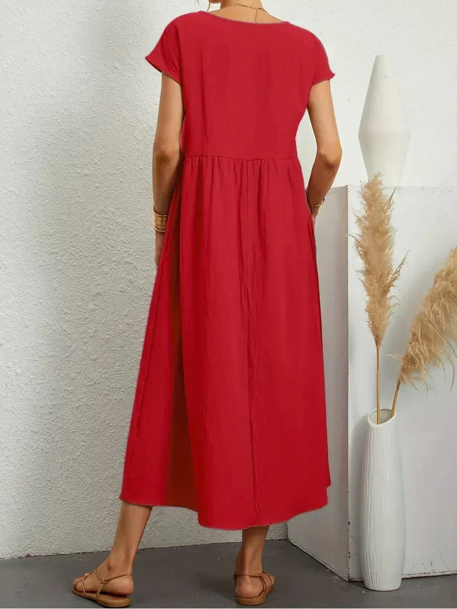 Anna™ – Elegant and Comfortable Midi Dress