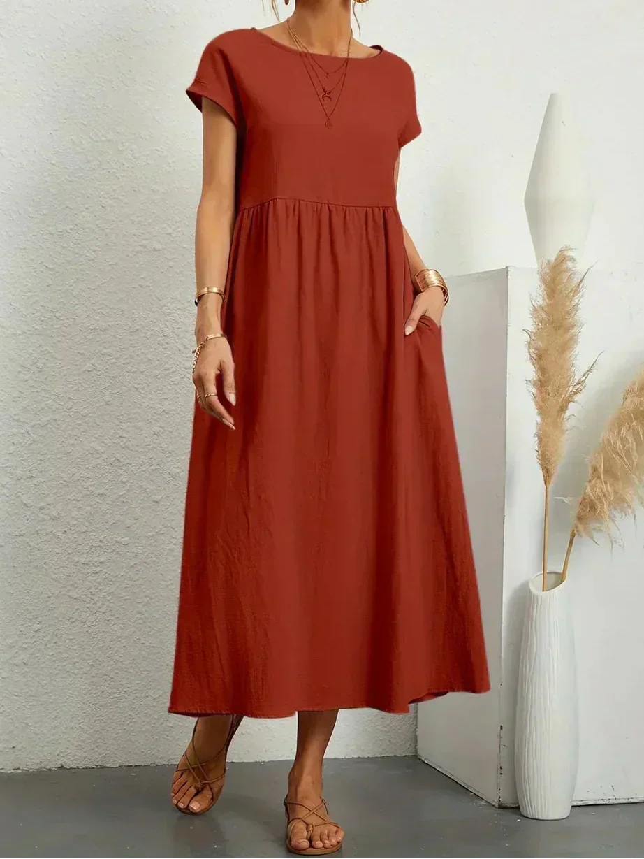 Anna™ – Elegant and Comfortable Midi Dress