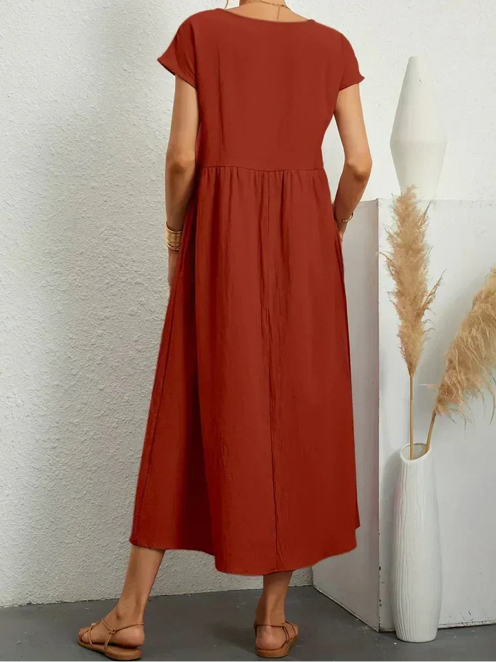 Anna™ – Elegant and Comfortable Midi Dress
