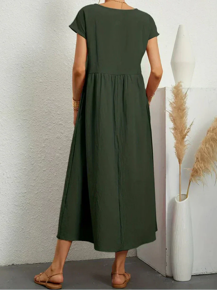 Anna™ – Elegant and Comfortable Midi Dress