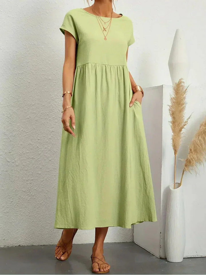 Anna™ – Elegant and Comfortable Midi Dress