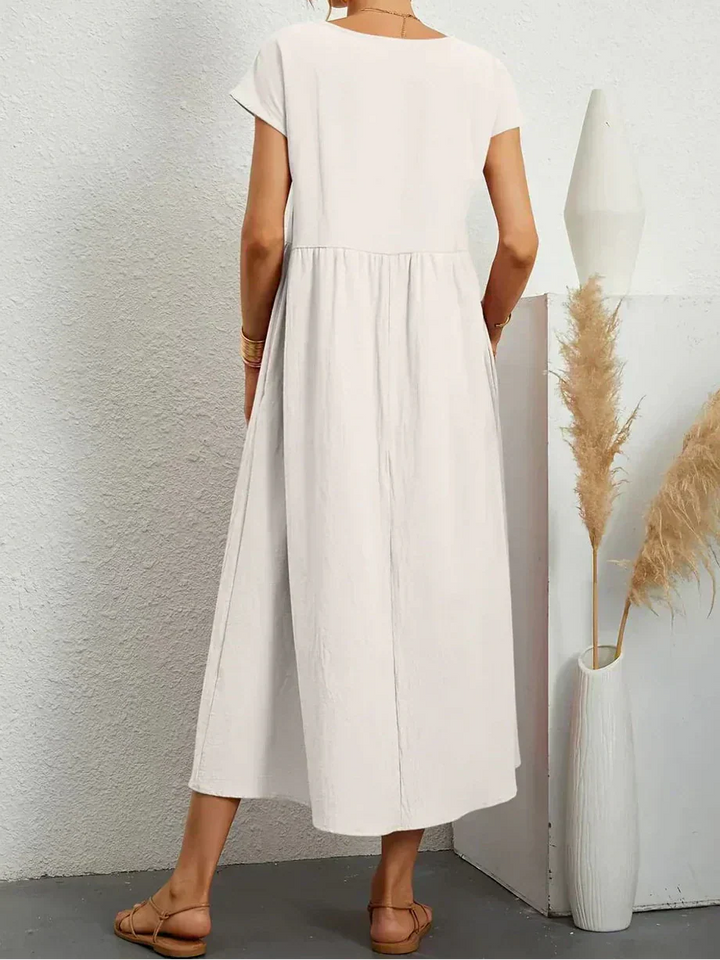 Anna™ – Elegant and Comfortable Midi Dress