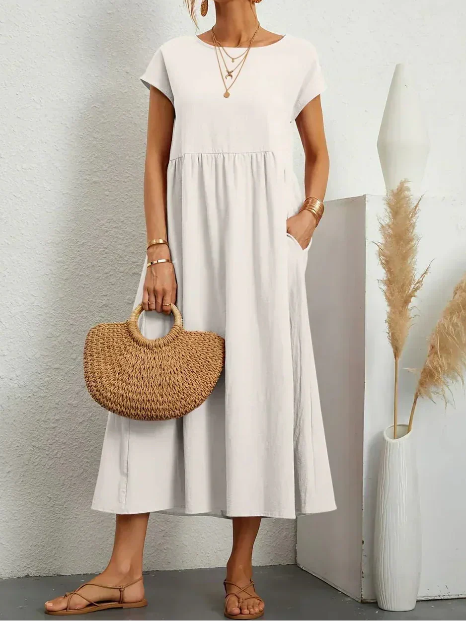 Anna™ – Elegant and Comfortable Midi Dress