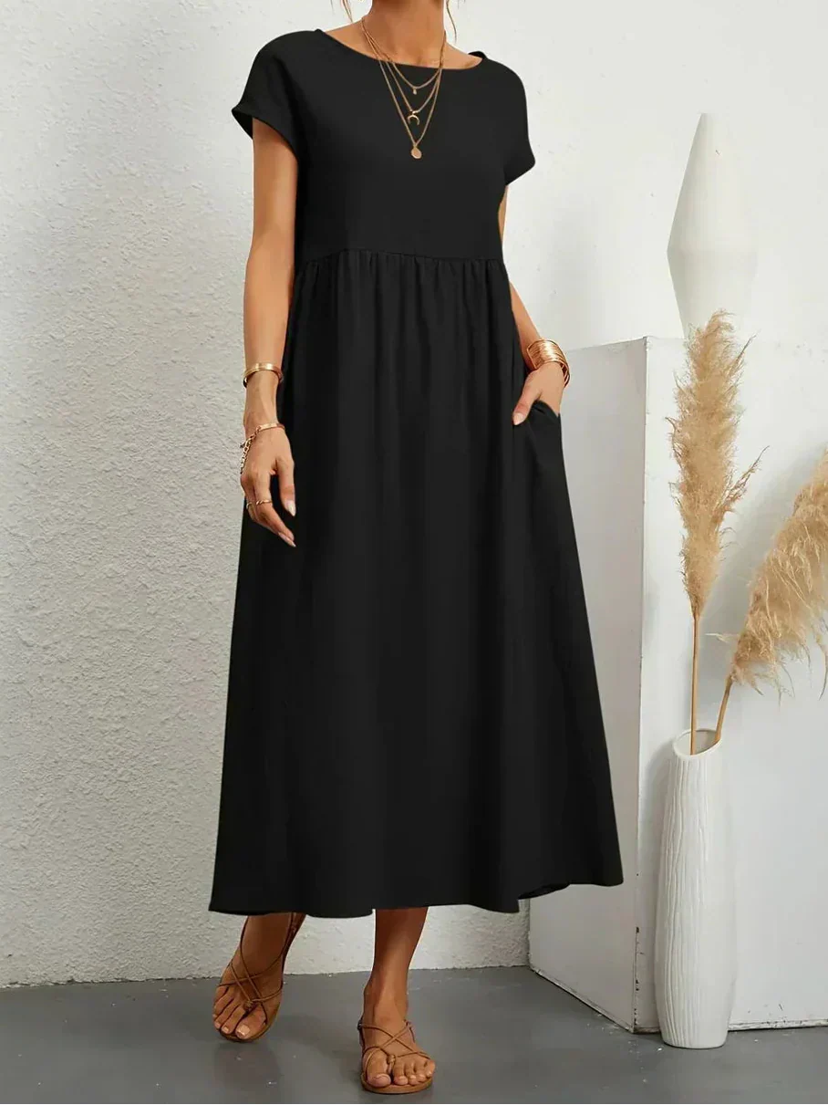 Anna™ – Elegant and Comfortable Midi Dress