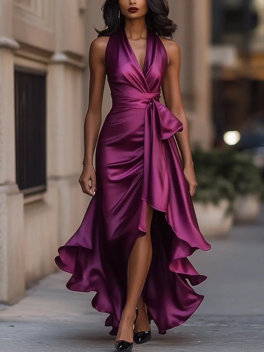 Nocturna Elegant Evening Dress