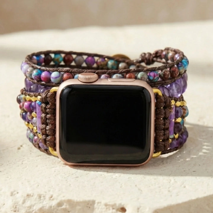 Marigold | Midnight Amethyst Apple Watch Band