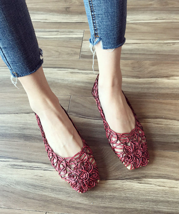 Mulberry Hollow Faux Leather Sandals
