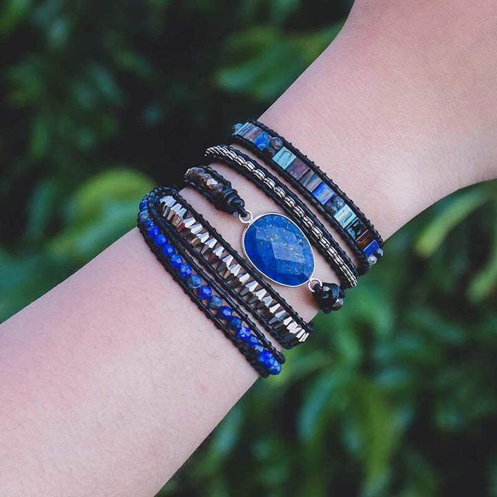 Nora | Vibrant Blue Charm Bracelet