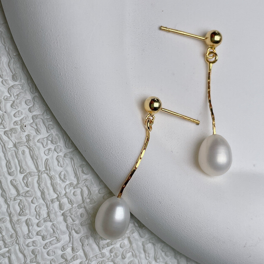 Pearl | Elegant Pearl Drop Earrings