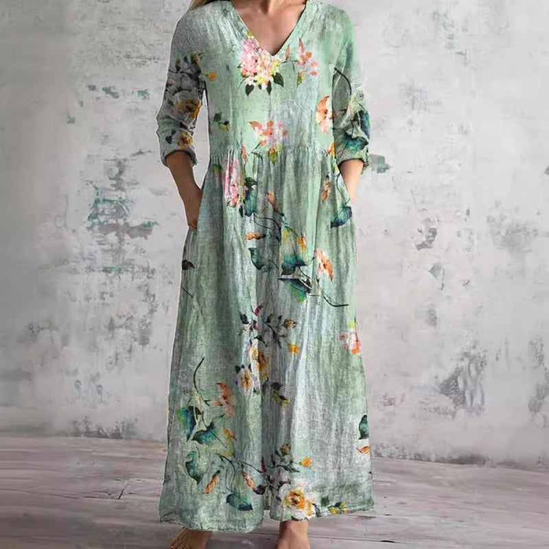 Maya | Relaxed Floral Dress