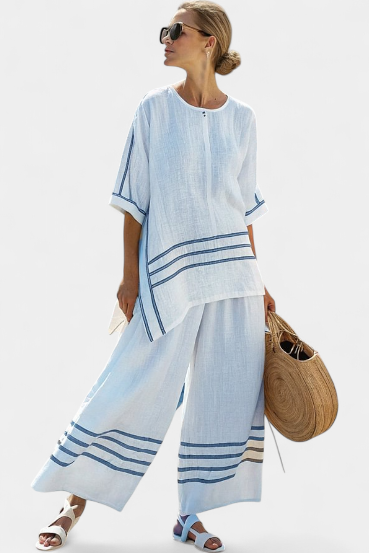Luna | White Two-Piece Set