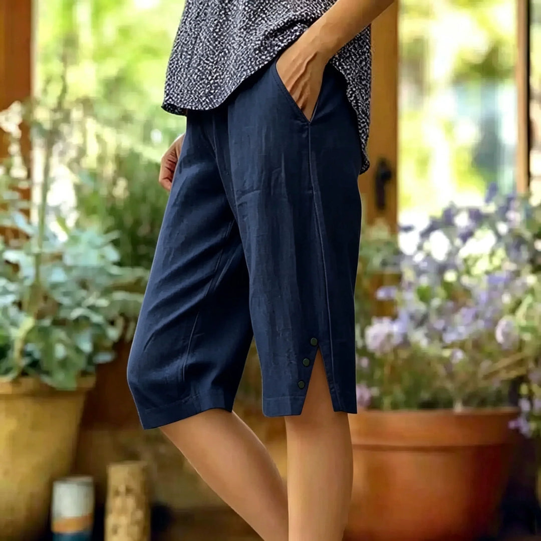 Daphne | Elastic Waist Shorts