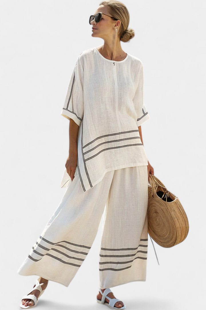 Luna | White Two-Piece Set
