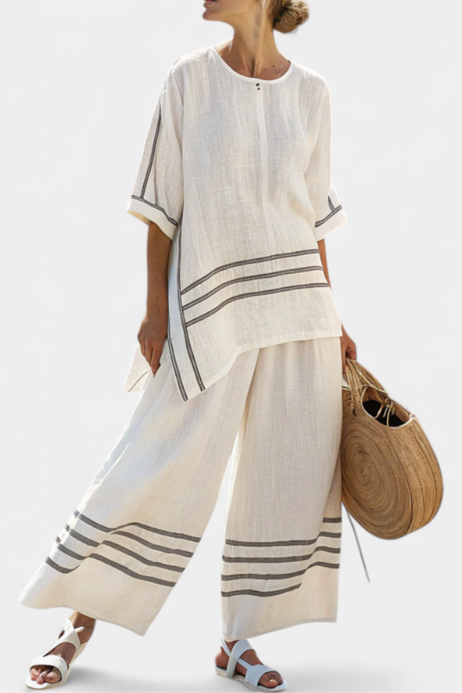 Luna | White Two-Piece Set