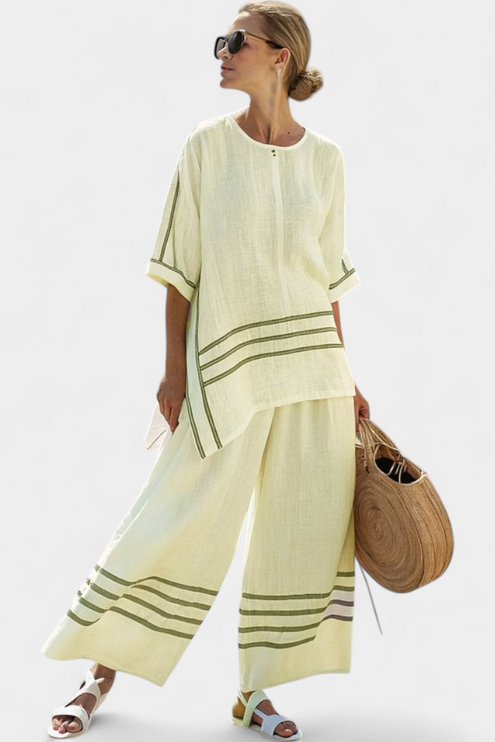 Luna | White Two-Piece Set