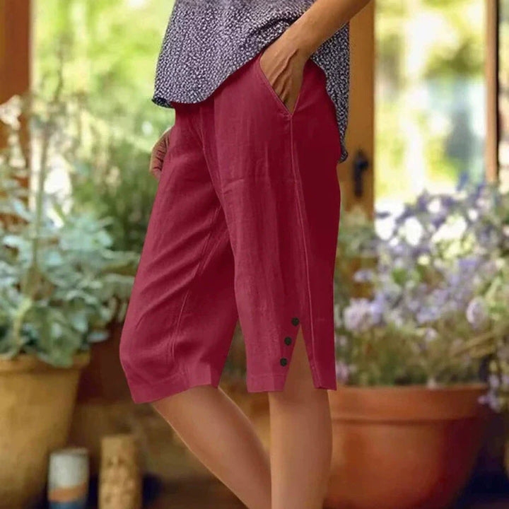 Daphne | Elastic Waist Shorts