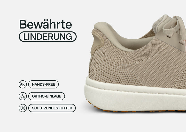 Lena | Beige Lightweight Comfort Sneakers for Everyday
