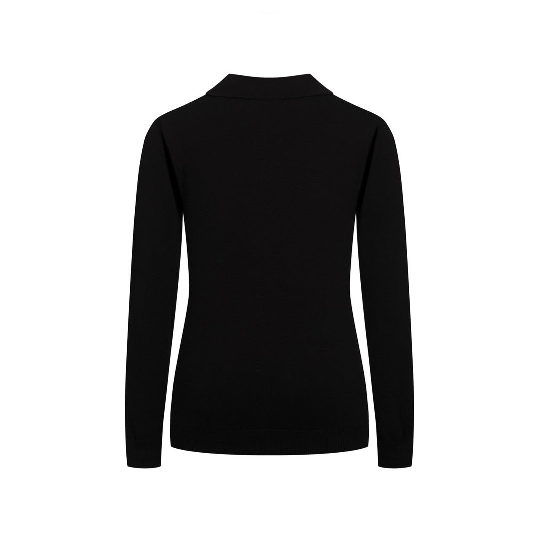 Black | Artistic Fashion Classic Jacquard Knitwear
