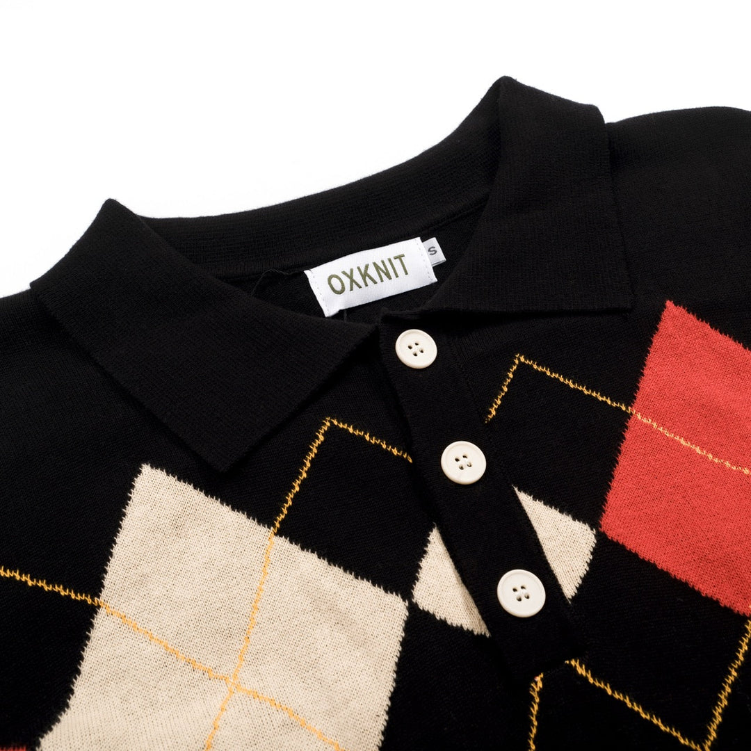 Black | Artistic Fashion Classic Jacquard Knitwear