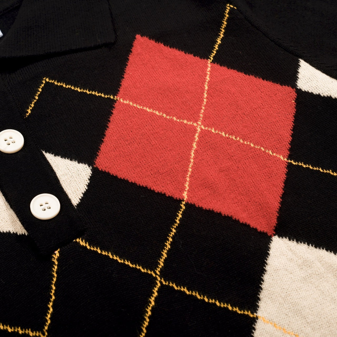 Black | Artistic Fashion Classic Jacquard Knitwear