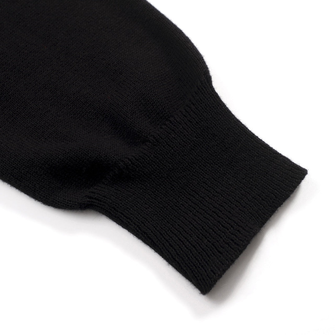 Black | Artistic Fashion Classic Jacquard Knitwear