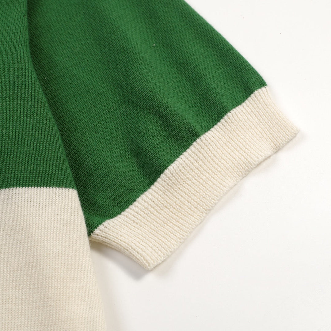 Green | Dog Classic Jacquard Knit T-Shirt