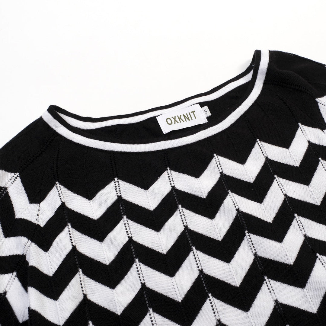 Black | Vintage Preppy Five-Minute Sleeve T-Shirt