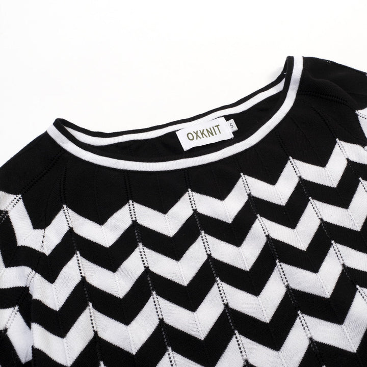 Black | Vintage Preppy Five-Minute Sleeve T-Shirt