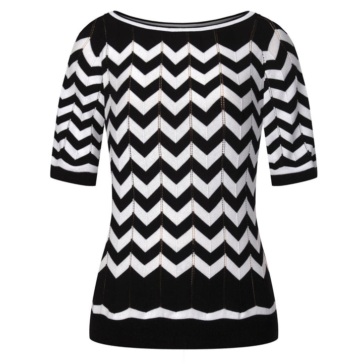 Black | Vintage Preppy Five-Minute Sleeve T-Shirt
