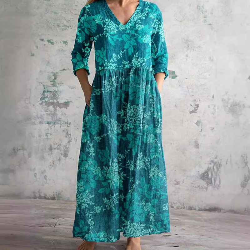 Marie | Relaxed Floral Dress