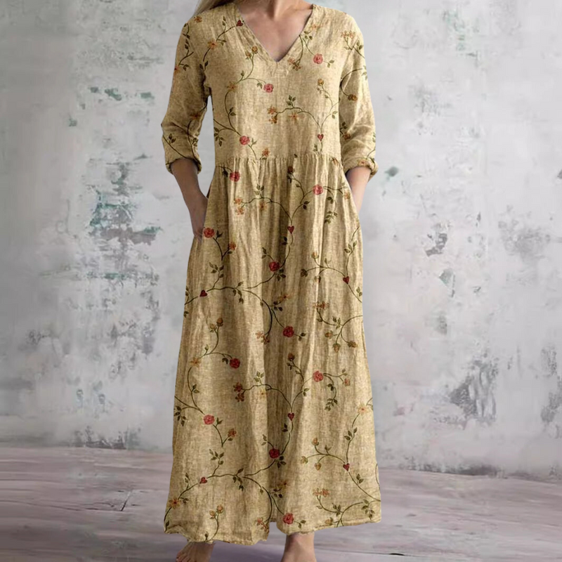 Erica | Relaxed Floral Dress