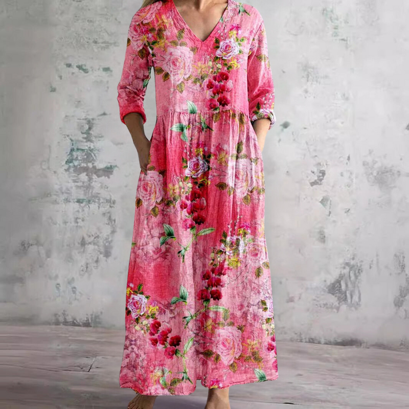 Wenda | Relaxed Floral Dress