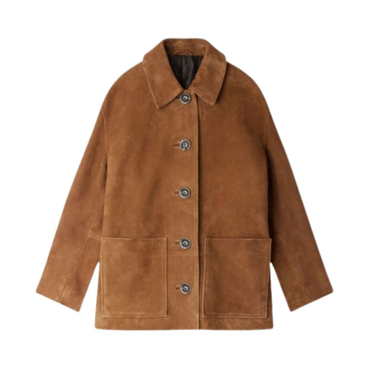 Harriet | Suede Statement Coat