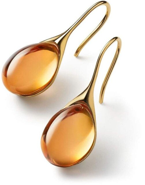 Daphne | Crystal Hanging Earrings