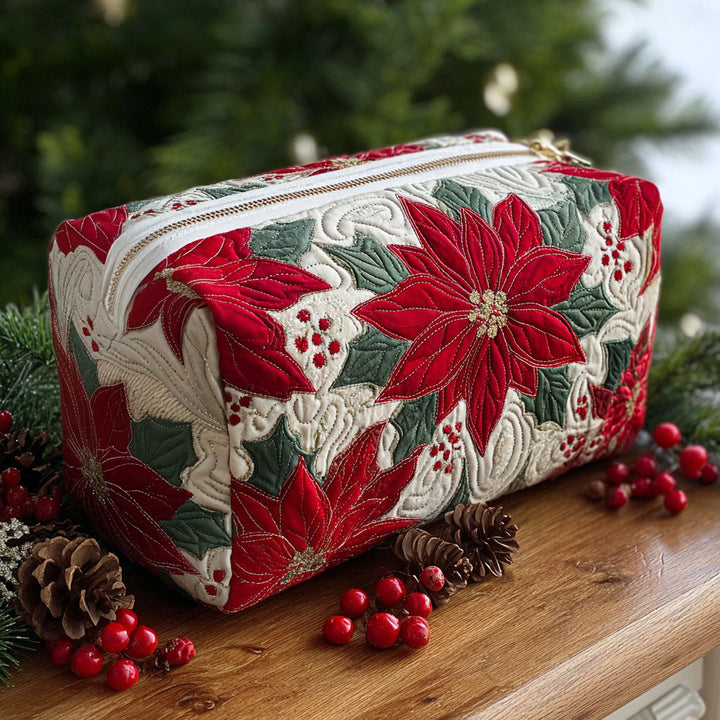 Quilted beauty case with Christmas star NCU0PT9272