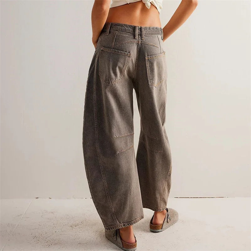 Ria Chic Wide-Leg Jeans