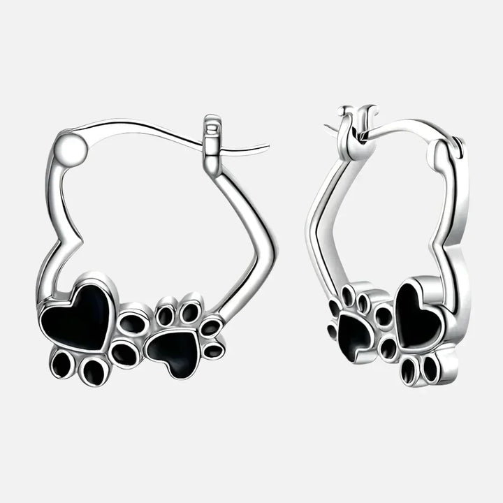 Amara™ | Heart Hoop Earrings