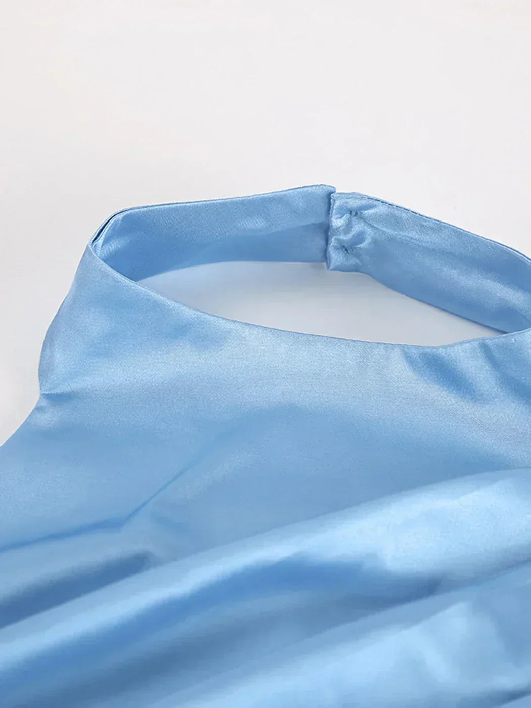 Satin Ladies Evening Dress