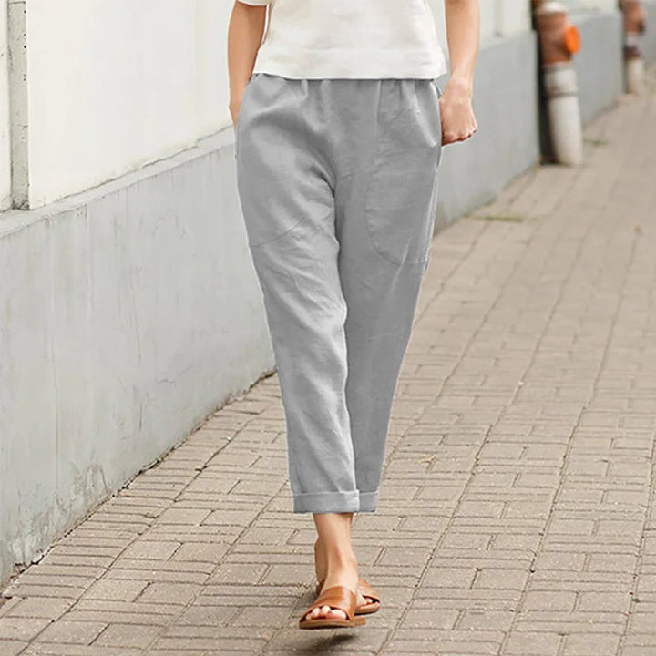 Kriza - Wide-Leg Pants with Pockets